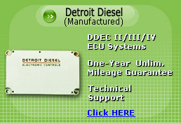 Detroit Diesel DDEC II, DDEC III, DDEC IV ECU Systems